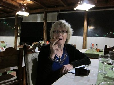 Our restaurant in Cienguegos passed out cigars after dinner.